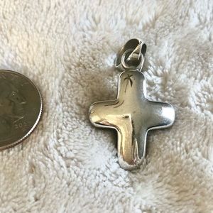 Silpada retired cross 925 Sterling silver pendant